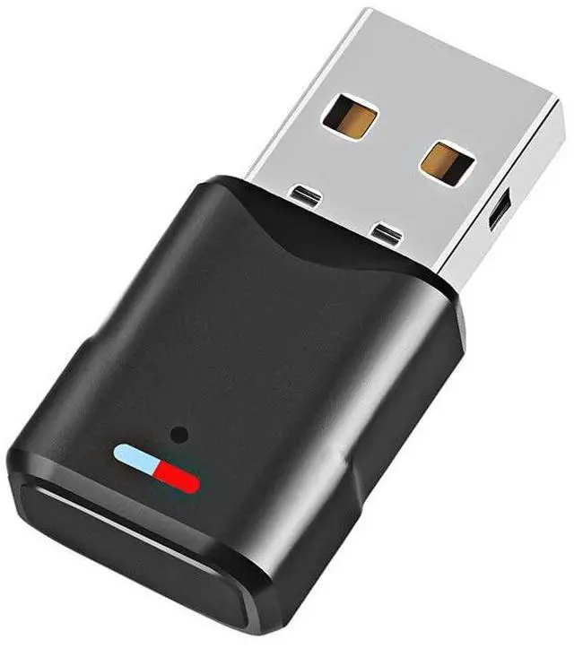 Main image of Bluetooth Audio Adapter for PS 5 - Uberwith Bluetooth Dongle 5.0 Adapter for PS 5/4/Windows 10/8/7/XP Compatible with Airpods, Headset, Speaker - USB Bluetooth 5.0 Dongle