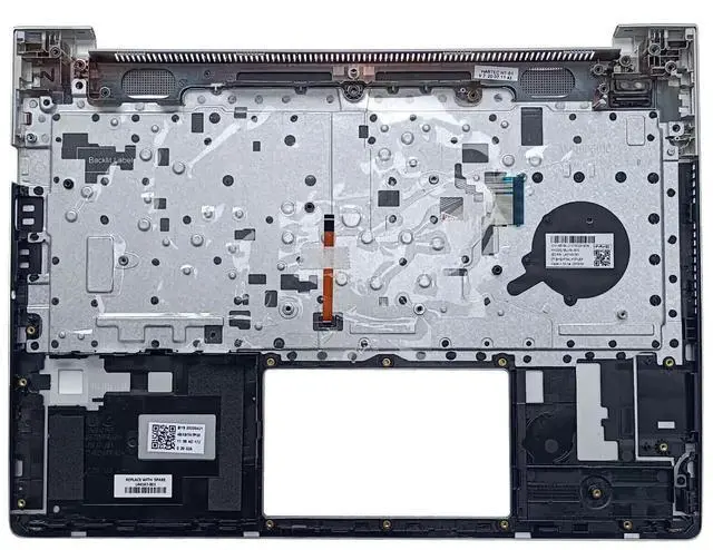 Alt view image 2 of 5 - Wzqrps New Replacement for HP ProBook 430 435 G6 430 435 G7 Laptop Upper Case Palmrest Backlit Keyboard Assembly Part L44547-001 L44548-001 L79183-001 Silver (430 435 G6 G7 Backlit Keyboard)