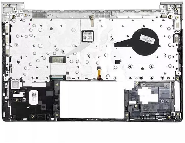 Alt view image 2 of 5 - Wzqrps New Replacement for HP Probook 440 G10 445 G10 Laptop Upper Case Palmrest Backlit Keyboard Assembly Part N42405-001 N42406-001 Silver (Probook 440 445 G10 Backlit Keyboard)