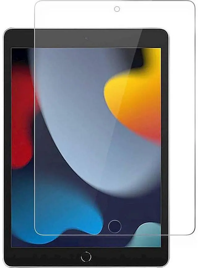 Main image of SaharaCase - ZeroDamage Tempered Glass Screen Protector for Apple iPad 10.2" (7th, 8th, 9th Generation 2019-2021) - Anti Scratch/Fingerprint Full Coverage Bubble Free 9H Hardness - Clear
