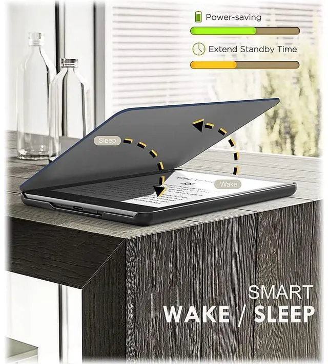 Alt view image 4 of 5 - Sahara - Venture Series Case for Amazon Kindle Paperwhite (11th Gen, 2021-2022) & Signature Edition (2022), Blue, (TB00191)