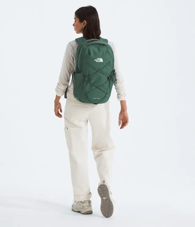 Alt view image 2 of 5 - THE NORTH FACE Women's Jester Everyday Laptop Backpack | Commuter Travel Bag with Laptop Sleeve, Water-Repellent Finish, Spacious Compartment, Duck Green Dark Heather, One Size