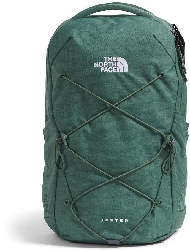 Main image of THE NORTH FACE Women's Jester Everyday Laptop Backpack | Commuter Travel Bag with Laptop Sleeve, Water-Repellent Finish, Spacious Compartment, Duck Green Dark Heather, One Size
