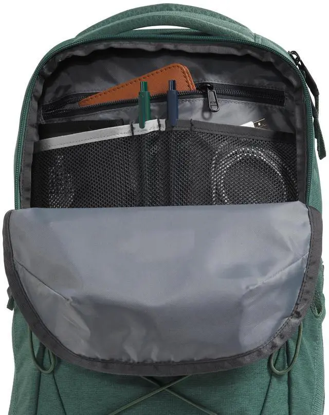 Alt view image 4 of 5 - THE NORTH FACE Women's Jester Everyday Laptop Backpack | Commuter Travel Bag with Laptop Sleeve, Water-Repellent Finish, Spacious Compartment, Duck Green Dark Heather, One Size