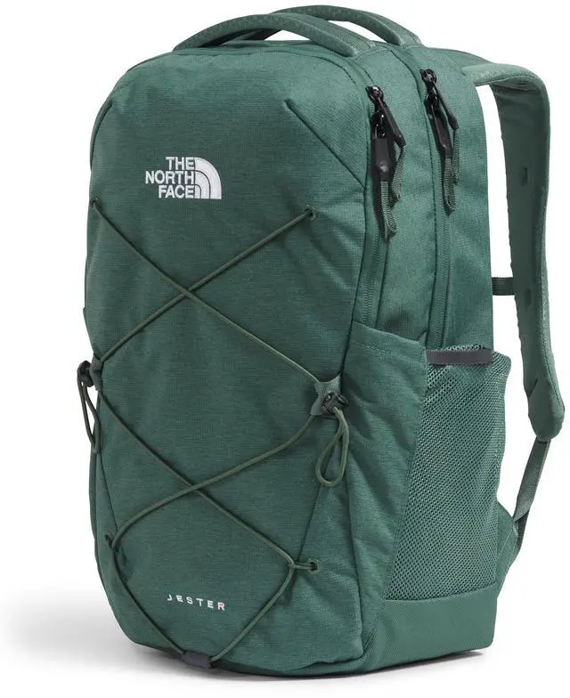 Alt view image 3 of 5 - THE NORTH FACE Women's Jester Everyday Laptop Backpack | Commuter Travel Bag with Laptop Sleeve, Water-Repellent Finish, Spacious Compartment, Duck Green Dark Heather, One Size
