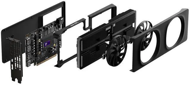 Alt view image 4 of 4 - Intel Arc B580 Limited Edition Graphics Card