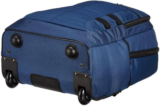 Alt view image 5 of 5 - Victorinox VX Sport Wheeled Cadet Backpack With Pass Thru Sleeve, Blue, 20.9-inch