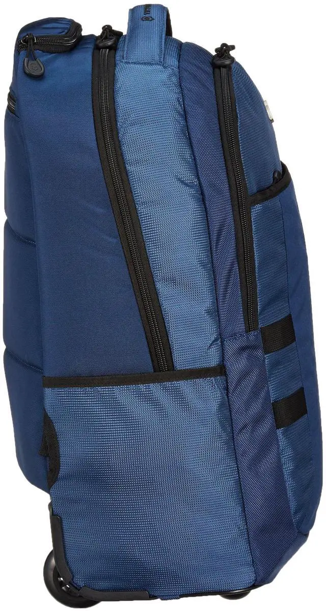 Alt view image 4 of 5 - Victorinox VX Sport Wheeled Cadet Backpack With Pass Thru Sleeve, Blue, 20.9-inch