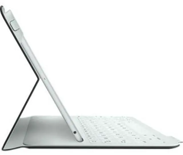 Alt view image 3 of 4 - Logitech Fabric Skin Keyboard Folio for iPad 5, Carbon Black