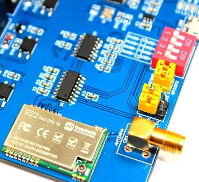 Alt view image 4 of 5 - GatePi 4 Channel - LoRa Based Relay Board 4 Channel Relay with LoRa Module Based on Raspberry Pi 2040 Smart Data Transmission LoRa Module, Transmission up to 5 KM (915MHz)