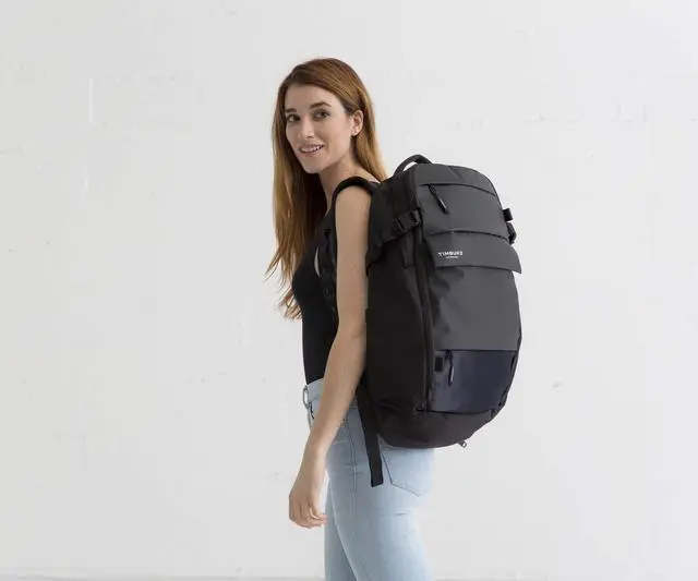 Alt view image 4 of 5 - Timbuk2 Parker Commuter Laptop Backpack, Jet Black