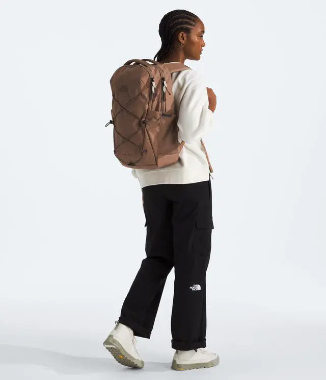 Alt view image 2 of 5 - The North Face Women's Jester Everyday Laptop Backpack - PFAS Free, Latte/Smokey Brown, One Size