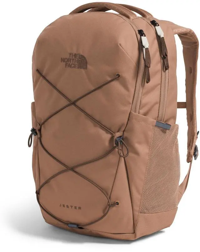 Alt view image 3 of 5 - The North Face Women's Jester Everyday Laptop Backpack - PFAS Free, Latte/Smokey Brown, One Size