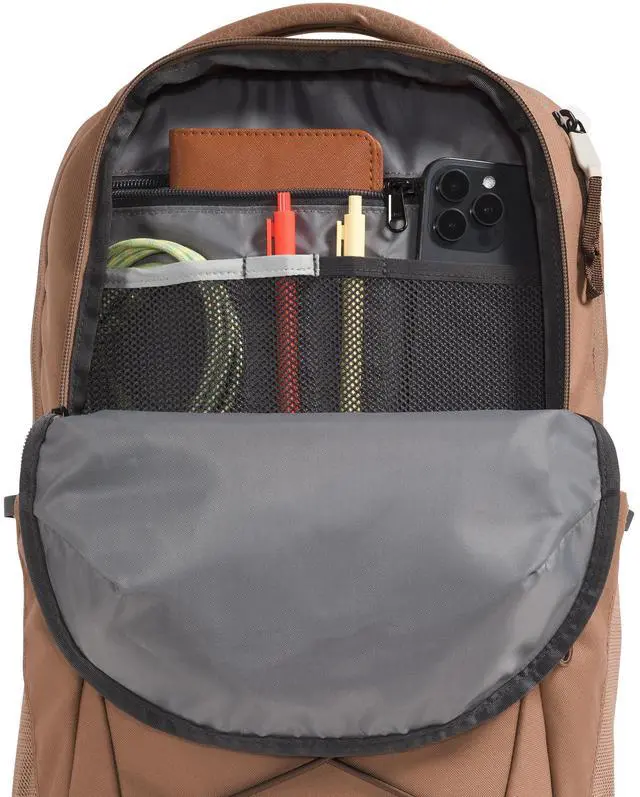 Alt view image 4 of 5 - The North Face Women's Jester Everyday Laptop Backpack - PFAS Free, Latte/Smokey Brown, One Size