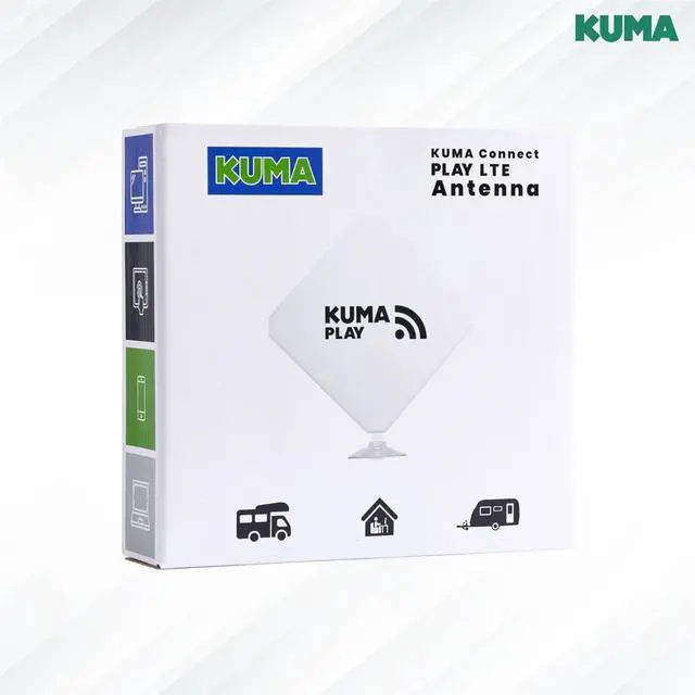 Alt view image 5 of 5 - KUMA Play 5G Antenna External for CPE Router Modem Gateway Mobile Cell Hotspot - 2x2 High Gain MiMo Cellular LTE 4G Antenna Indoor for Home Office Cafe - T-Mobile AT&T Verizon & More - SMA Connectors