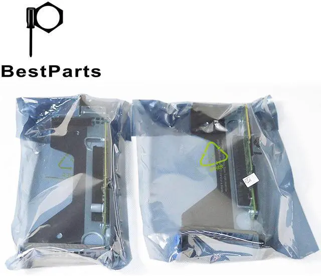 Alt view image 4 of 4 - New PCIe Riser1 & Riser2 Expansion Card with Half Height Bracket Compatible with Dell Poweredge R440 RHWXM MC2DD