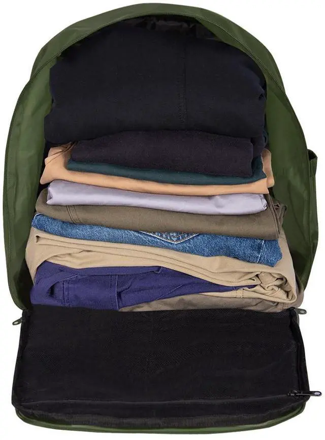 Alt view image 5 of 5 - Citybags Cabin Backpack (Green)