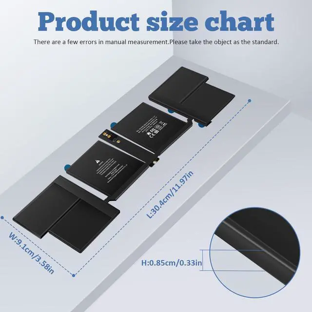 Alt view image 2 of 5 - Fancy Buying A2485 A2527 Laptop Battery for Apple MacBook Pro 16 inch A2485 (Late 2021) EMC3651, EMC3651 MK1E3LL/A MK183LL/A MK1F3LL/A MK193LL/A MK1H3LL/A MK1A3LL/A