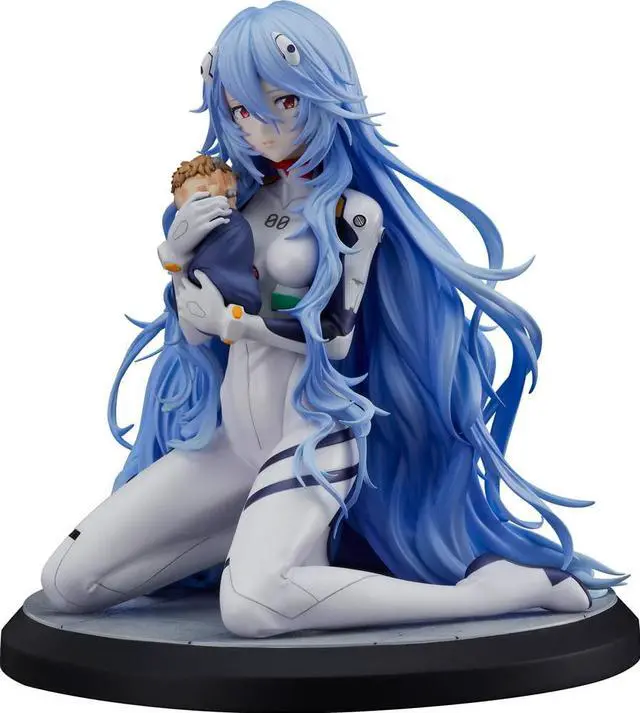 Main image of Good Smile Company GOODSMILE Rebuild of Evangelion - Rei Ayanami Cheveux Longs - Figures 16 cm