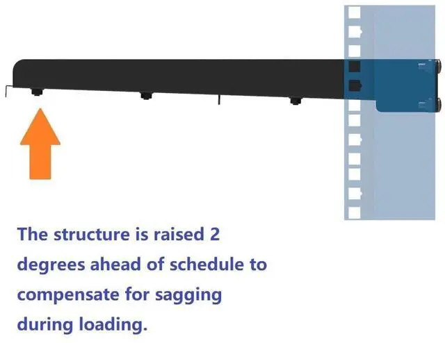 Alt view image 2 of 5 - JINGCHENGMEI 2 PCS 1U Vented Server Rack Shelf, 14-17 Inch Adjustable Universal Cantilever Rack Mount Tray for 19 Inch Networking Equipments Rack Enclosure, Black (1U14In2PCS)