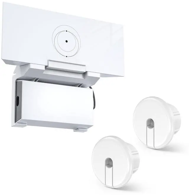 Main image of MSAFF 2 in 1 Starlink Gen 3 Router Mount & StarLink V3 Power Supply Brackets Holder + 1-Inch Wall Bushing for Starlink Dishy Ethernet Cable