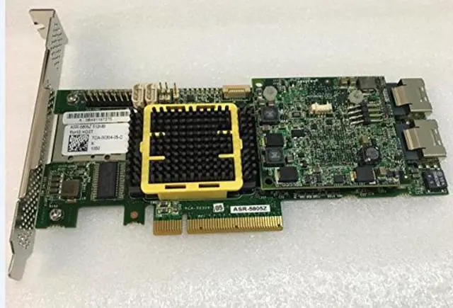 Alt view image 3 of 5 - Adaptec ASR-5805Z 512MB 8-Port PCI-e SAS Controller RAID CARD+8087 TO 4xSATA