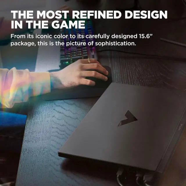 Alt view image 3 of 5 - HP Victus 15.6" Full HD 144Hz Gaming Laptop, Intel Core i5-12450H,16GB RAM,512GB PCIe SSD, NVIDIA GeForce RTX 3050, Wi-Fi 6, Backlit Keyboard,Windows 11 Pro, Performance Blue