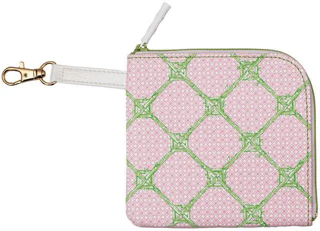 Alt view image 4 of 5 - Lilly Pulitzer Padded Tech Sleeve with Small Zip Pouch for Accessories, Cute Laptop Case for Women, Tablet Bag or 13 Inch Laptop Sleeve, Lime Feeling Good