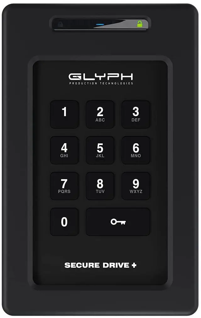 Main image of Glyph SecureDrive+ Portable External Hard Drive 5TB