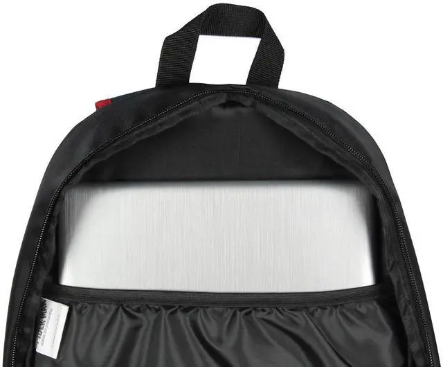 Alt view image 3 of 4 - Marvel Comics Spider-Man Miles Morales 17" Backpack Laptop Travel Book Bag Padded Back Adjustable Strap Bungee Cord