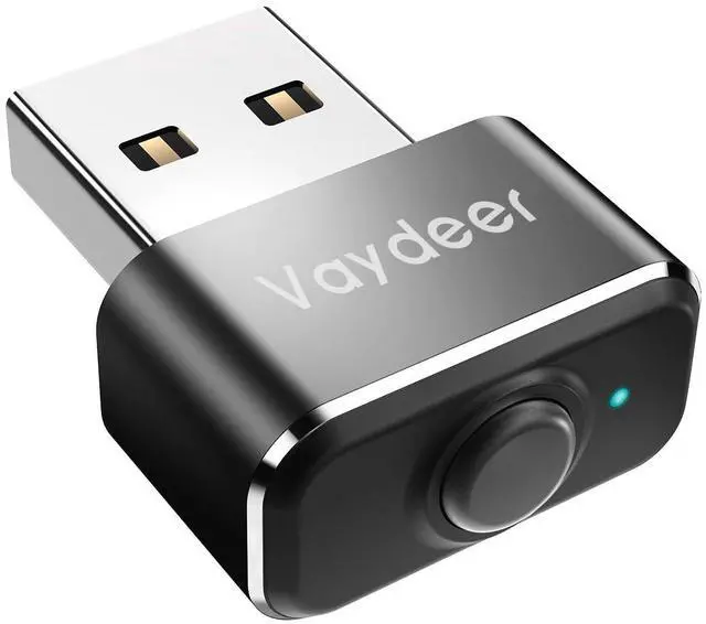 Alt view image 4 of 5 - Vaydeer Ultra Slim Mouse Mover & Jiggler, Air 3 & Metal Mini, T3s, Undetectable & Noiseless, Simulates Realistic Movement, Driver-Free, Keeps PC Active