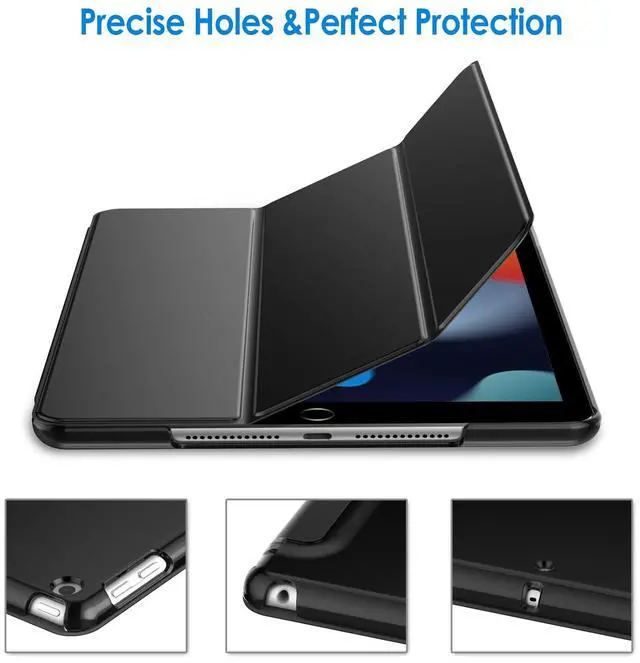Alt view image 3 of 5 - JETech iPad 9/8/7 (10.2-Inch, 2021/2020/2019 Model, 9th/8th/7th Generation) Case and Privacy Screen Protector Bundle