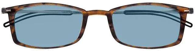 Main image of Always With You ThinOptics Blue Light Blocking Reading Glasses for Computers & Screens - Ultra Lightweight and Durable - Rectangular Tortoise 1.0x