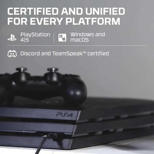 Alt view image 5 of 5 - HyperX QuadCast - USB Condenser Gaming Microphone, for PC, PS4, PS5 and Mac, Anti-Vibration Shock Mount, Four Polar Patterns, Pop Filter, Gain Control, Podcasts, Twitch, YouTube, Discord, Red LED