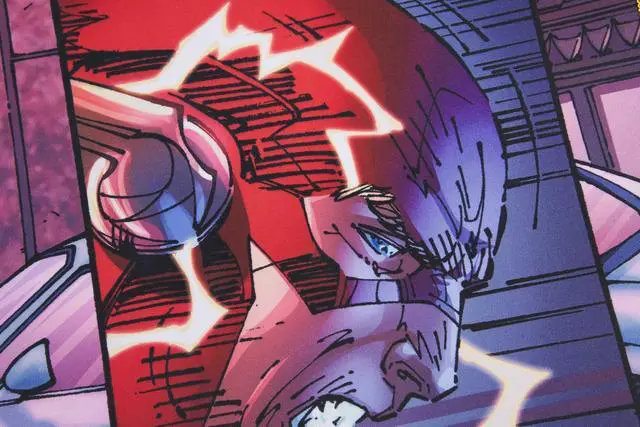 Alt view image 4 of 5 - Flash - Anti-Slip XXL 90 MMS x 40 MMS Beaded Finish Mouse pad - Official License