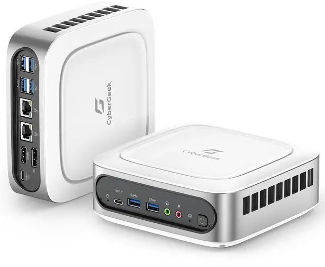 Main image of CyberGeek Mini PC Linux Ubuntu Computer, 11th Gen Core i9-11900H(8C/16T, Up to 4.9GHz), Mini Gaming PC 64GB DDR4 2TB PCIe SSD, 4K Triple Display (DP/HD/Type-C), 6 USB Ports, Dual LAN, Wi-Fi 6, BT5.2