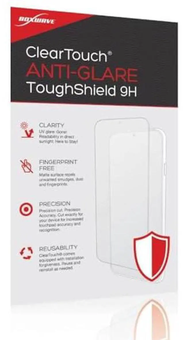 Alt view image 2 of 5 - BoxWave Screen Protector Compatible with Neural DSP Quad Cortex - ClearTouch Anti-Glare ToughShield 9H (2-Pack), Anti-Glare 9H Tough Flexible Film Screen Protector