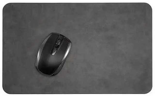 Alt view image 4 of 5 - Allsop Leatherette Mouse Pad - Black