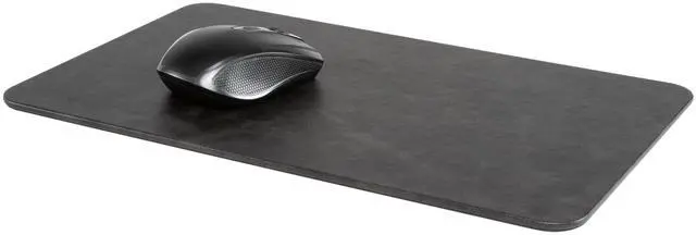 Alt view image 5 of 5 - Allsop Leatherette Mouse Pad - Black