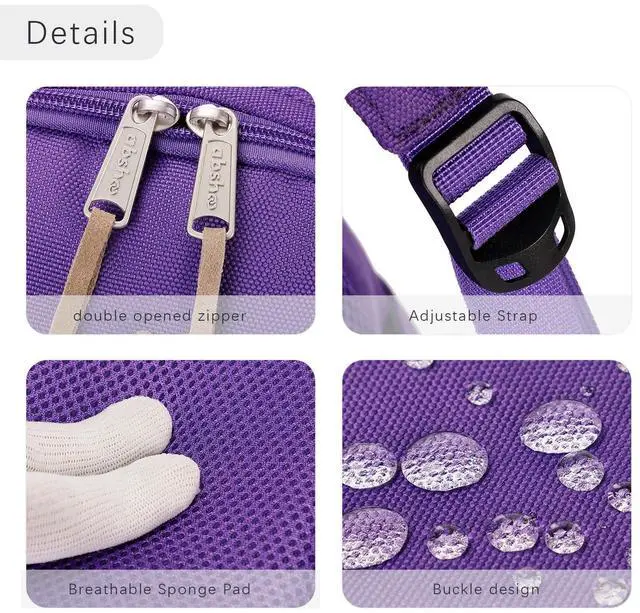 Alt view image 5 of 5 - abshoo Large Backpack For School Teen Gilrs Womens College Middle High School Bookbag (Purple)
