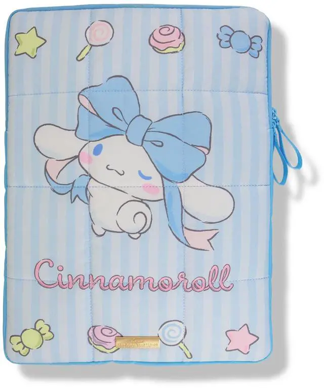 Main image of Sonix x Sanrio | Puffy Laptop Sleeve | 15-16 Inch, Quilted Pillow Puffer Laptop Carrying Case, Computer Sleeve | Cinnamoroll Lovely Ribbons
