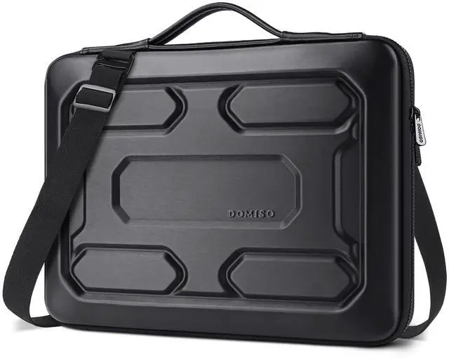 Main image of DOMISO 17 inch Laptop Sleeve Shoulder Bag Shockproof Computer Bag Waterproof EVA Protective Carrying Case for 17.3" MSI GS73VR Stealth Pro/Lenovo IdeaPad 321/HP Envy 17/LG Gram 17"/ROG Strix GL702VS