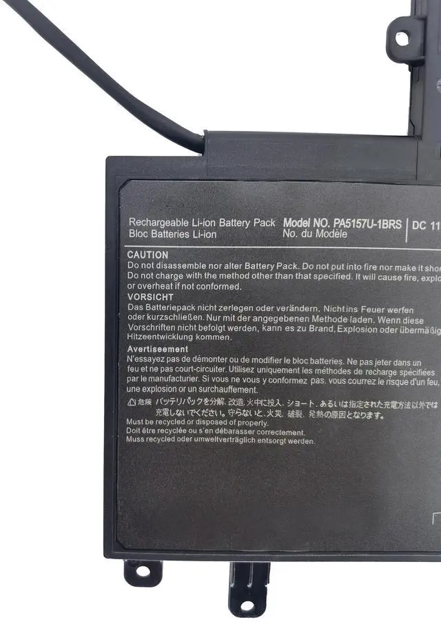Alt view image 3 of 5 - Batterymarket PA5157U-1BRS (11.4V 50Wh/4160mAh) Laptop Battery Compatible with Toshiba Satelite U940 E45T E45T-A4100 E45T-A E45T-A4200 E55 E55T-A5320 E55-A5114 15.6" P000577250