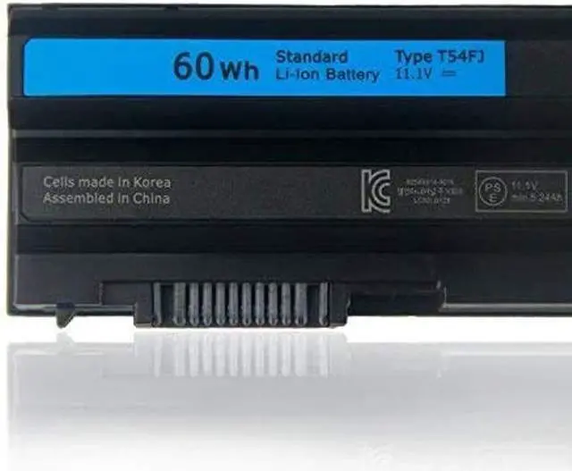 Alt view image 2 of 4 - Diginex Fully New T54FJ Replacement Laptop Battery Compatible with Dell Latitude Series E6420 E6430 E6520 E6530 E5420 E5520 E5430 E5530-11.1V 60Wh/5200mAh