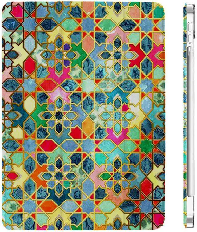 Main image of DuraSafe Cases Compatible with iPad 10.9 inch 10th Generation 2022 Case A2696 A2757 A2777 MPQ13LL/A MPQ33LL/A MPQ03LL/A MPQ23LL/A MPQ93LL/A MPQC3LL/A MPQ83LL/A MPQA3LL/A MQ6K3LL/A MQ6L3LL/A - Damask