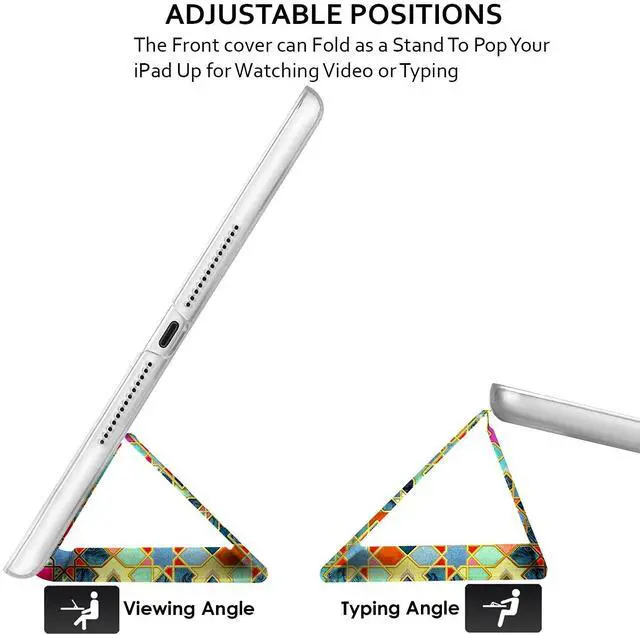 Alt view image 5 of 5 - DuraSafe Cases Compatible with iPad 10.9 inch 10th Generation 2022 Case A2696 A2757 A2777 MPQ13LL/A MPQ33LL/A MPQ03LL/A MPQ23LL/A MPQ93LL/A MPQC3LL/A MPQ83LL/A MPQA3LL/A MQ6K3LL/A MQ6L3LL/A - Damask