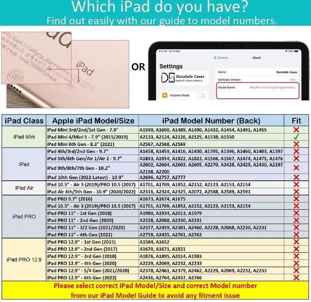 Alt view image 2 of 5 - DuraSafe Cases iPad Mini 4th Gen 2015 7.9 Inch [ Mini 4 ] MK8A2LL/A MK882LL/A MK8C2LL/A MK862LL/A MK892LL/A MK872LL/A Slim Profile & Adjustable Viewing Angle Stand Wooden Texture Cover - Navy Blue
