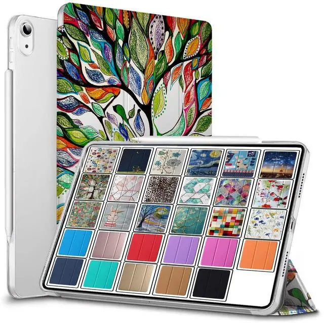 Main image of DuraSafe Cases for iPad Mini 6th Gen 2021 8.3 Inch [ Mini 6 ] A2567 A2568 A2569 MK893LL/A MLX43LL/A MK8E3LL/A MK8C3LL/A Printed Lightweight PC Dual Angle Stand Clear Flip Back Cover - Olivia Tree