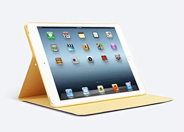 Alt view image 4 of 5 - DuraSafe Cases iPad Mini 4 7.9 Inch 2015 [ Mini 4th Gen ] A1538 A1550 MK6K2LL/A MK6J2LL/A MK6L2LL/A Printed Folio Magnetic Smart Protective Sleek & Classic Design Cover - Color Grid