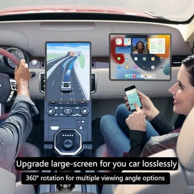 Alt view image 3 of 5 - EiLikee Car Magnetic Car iPad Tablet Holder for Vehicle Vent for iPad Pro11 (1st/2nd/3rd/4th Generation), Air 10.9-11 (4th/5th/6th/7th Generation), Please Refer to The Model Catalog for Details!